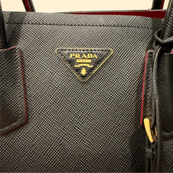 Prada Saffiano Large Double Bag (discontinued) - Picture 10 of 16